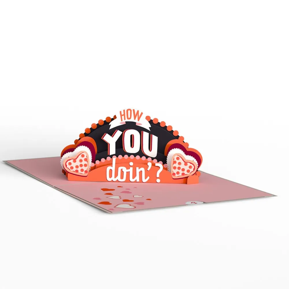 Lovepop Valentine'S Day 2/14|Her|Friends How You Doin'? Valentine Pop-Up Card
