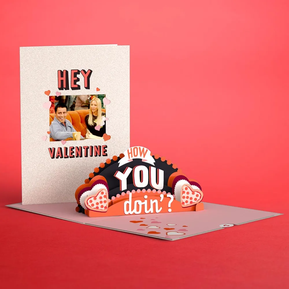 Lovepop Valentine'S Day 2/14|Her|Friends How You Doin'? Valentine Pop-Up Card