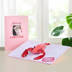 Lovepop Valentine'S Day 2/14|Her|Friends You're My Lobster Pop-Up Card