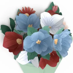 Lovepop Her|Frosted Floral Little Blooms (Notecard 5-Pack)