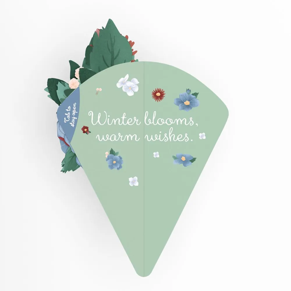 Lovepop Her|Frosted Floral Little Blooms (Notecard 5-Pack)