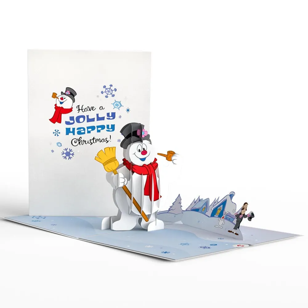 Lovepop Christmas 12/25|Frosty The Snowman Jolly Happy Christmas Pop-Up Card