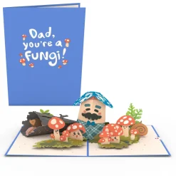 Lovepop Father'S Day 6/15|Dad|Fungi Dad Pop-Up Card