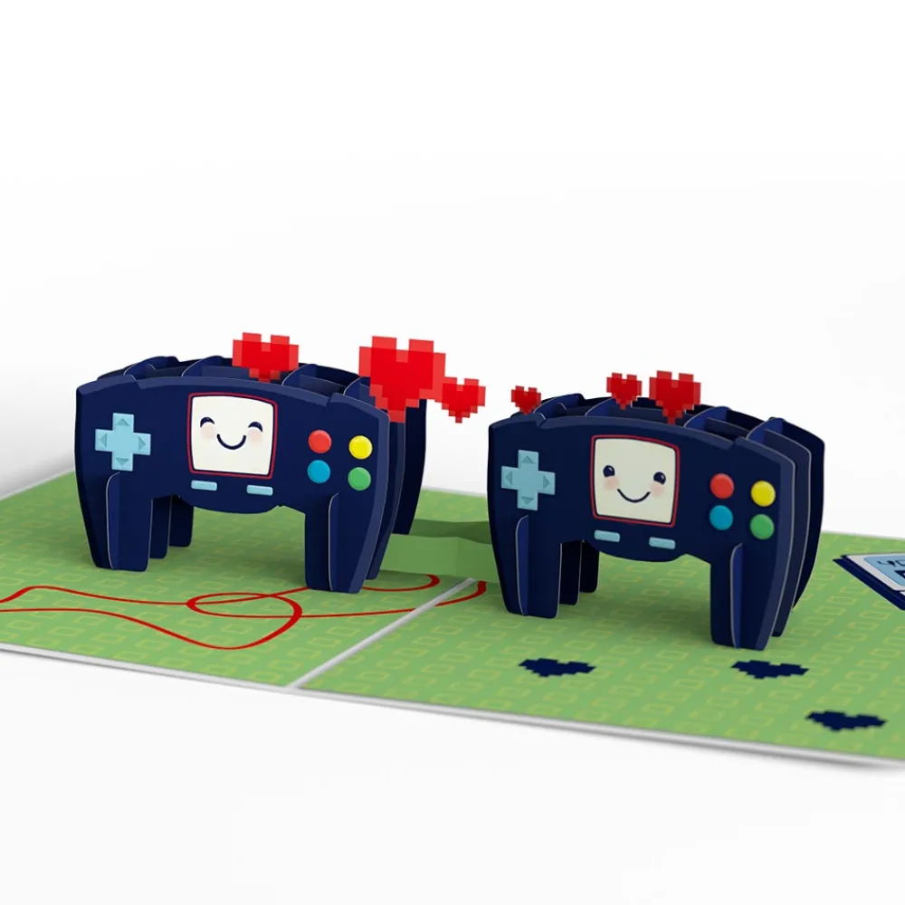 Lovepop Valentine'S Day 2/14|Gamer Love Pop-Up Card