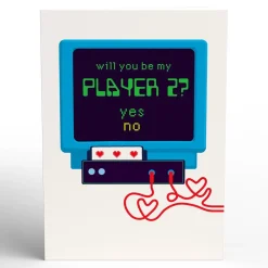 Lovepop Valentine'S Day 2/14|Gamer Love Pop-Up Card