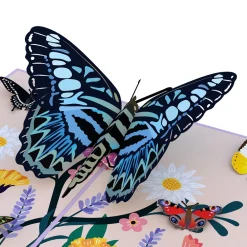 Lovepop Greeting Cards|Just Because|Garden Butterflies Pop-Up Card