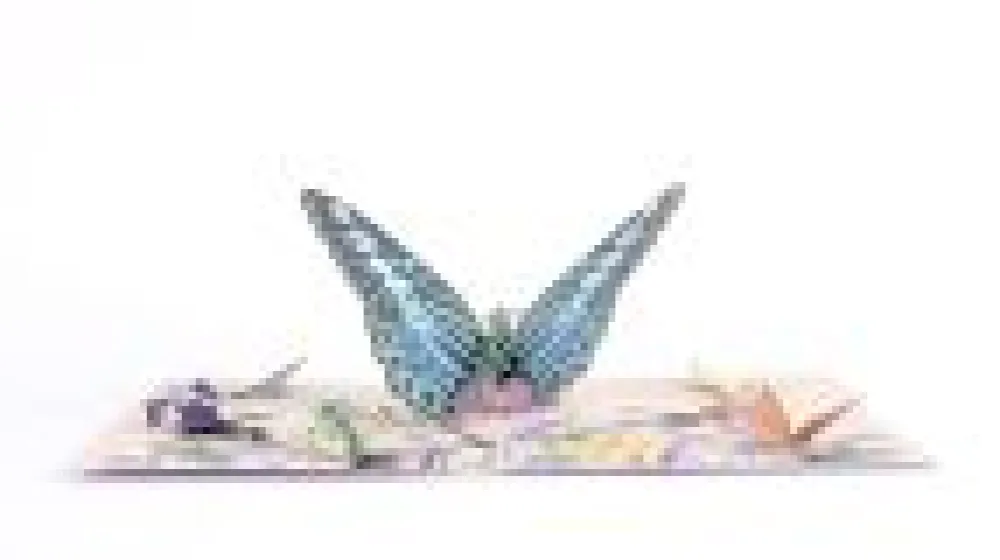 Lovepop Greeting Cards|Just Because|Garden Butterflies Pop-Up Card