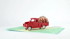 Lovepop Greeting Cards|Retirement|Garden Truck Pop-Up Card