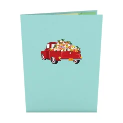 Lovepop Greeting Cards|Retirement|Garden Truck Pop-Up Card
