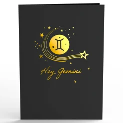 Lovepop Birthday|Her|Gemini Zodiac Birthday Pop-Up Card