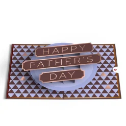 Lovepop Father'S Day 6/15|Dad|Geo Happy Father's Day Pop-Up Card