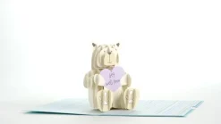 Lovepop Greeting Cards|Get Well|Get Well Bear Pop-Up Card
