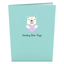 Lovepop Greeting Cards|Get Well|Get Well Bear Pop-Up Card