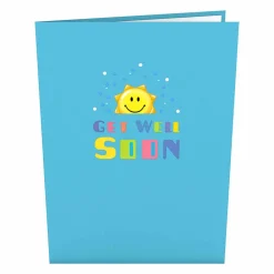 Lovepop Greeting Cards|Get Well|Get Well Soon Balloons Pop-Up Card
