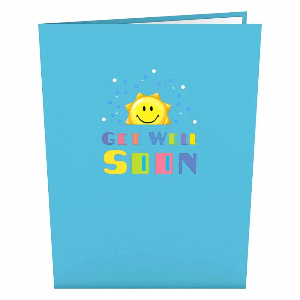 Lovepop Greeting Cards|Get Well|Get Well Soon Balloons Pop-Up Card