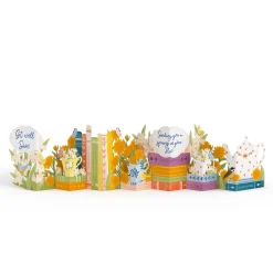 Lovepop Decor|Get Well|Get Well Soon Loooooong Card™ (Expands to 2 feet)