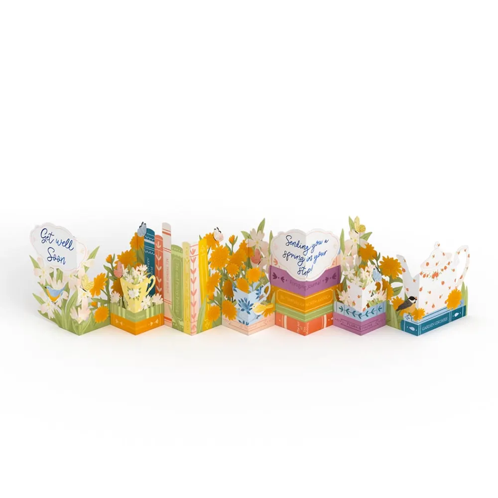Lovepop Decor|Get Well|Get Well Soon Loooooong Card™ (Expands to 2 feet)