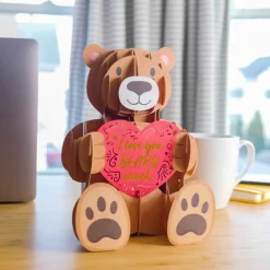 Lovepop Decor|Valentine'S Day 2/14|Giant Love Bear Pop-Up Gift