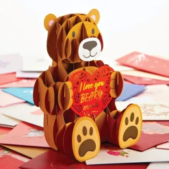 Lovepop Decor|Valentine'S Day 2/14|Giant Love Bear Pop-Up Gift
