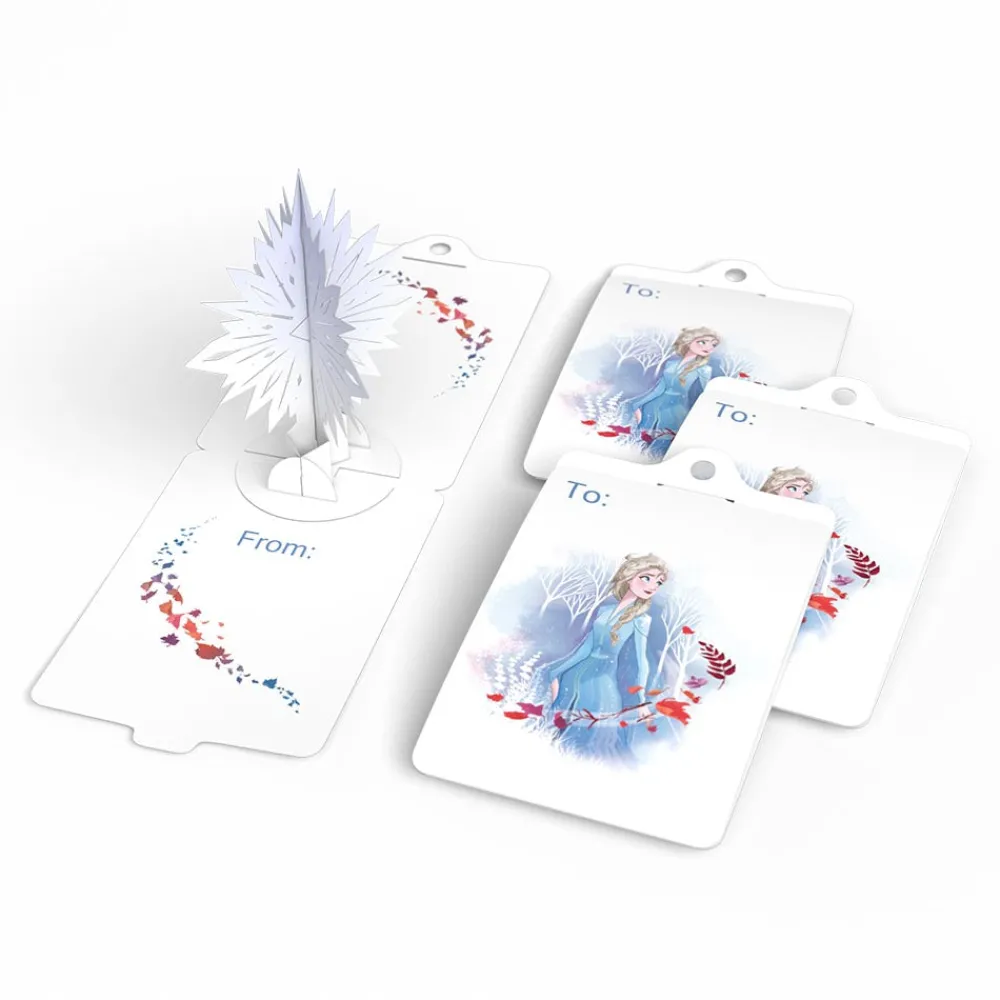 Lovepop Christmas 12/25|Kids|Gift Tag 4-Pack: Disney Frozen 2