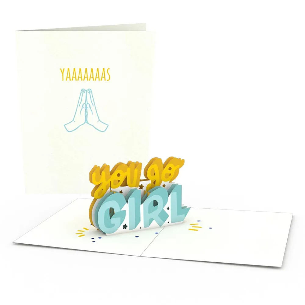 Lovepop Notecards|Just Because|Girl Power Notecards (Assorted 4-Pack)