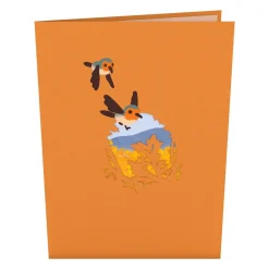 Lovepop Greeting Cards|Thanksgiving 11/27|Give Thanks Fall Jar Pop-Up Card