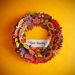 Lovepop Decor|Thanksgiving 11/27|Give Thanks Fall Wreath