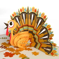 Lovepop Thanksgiving 11/27|Gobble Till You Wobble Turkey Pop-Up Card
