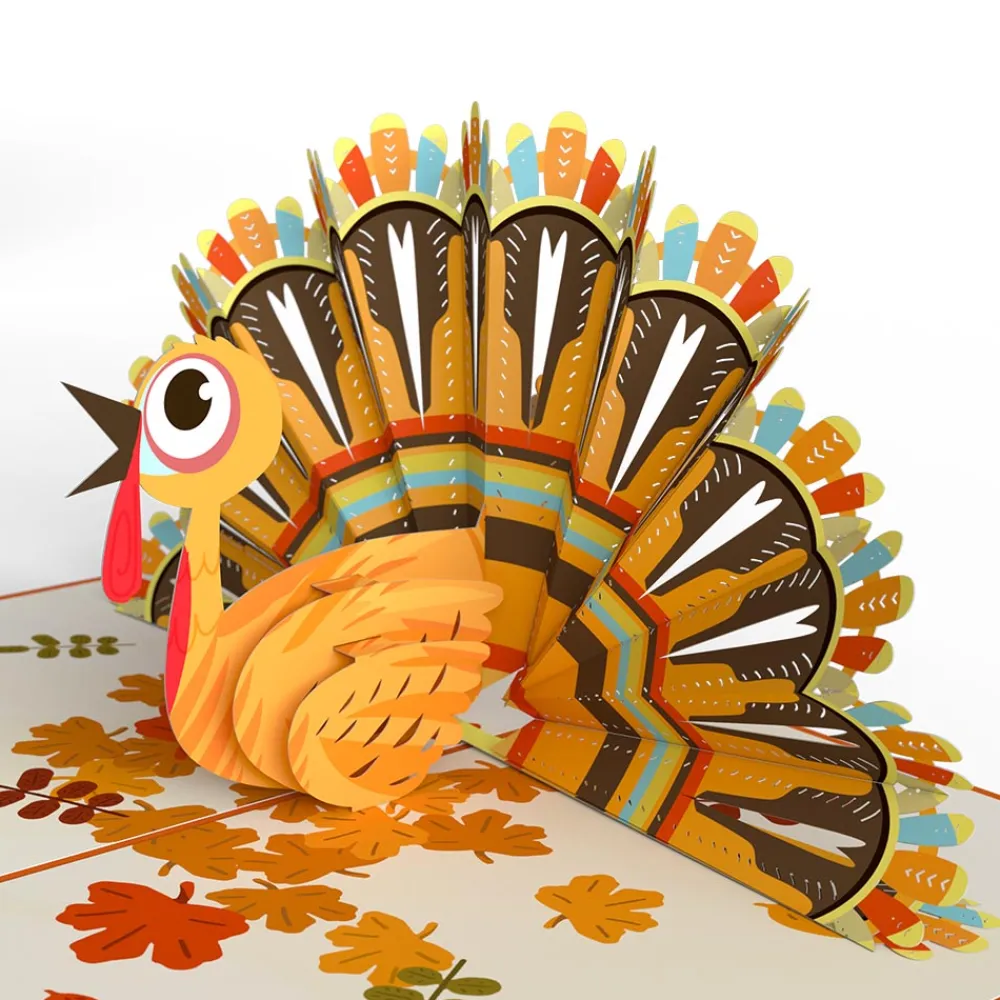 Lovepop Thanksgiving 11/27|Gobble Till You Wobble Turkey Pop-Up Card