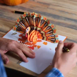 Lovepop Thanksgiving 11/27|Gobble Till You Wobble Turkey Pop-Up Card