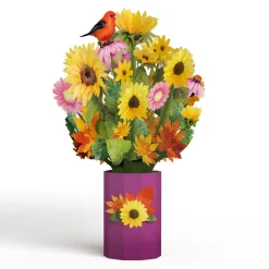 Lovepop Pop-Up Bouquets|Decor|Golden Sunflower Bouquet