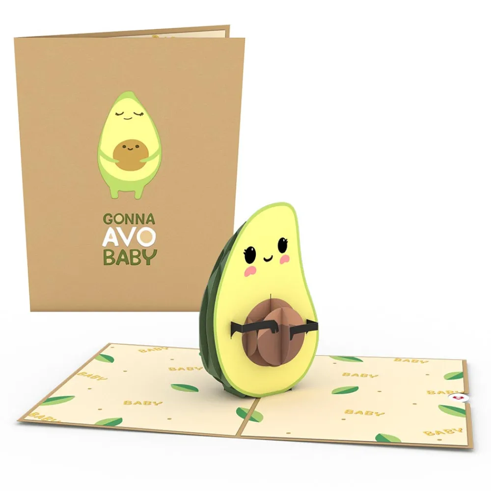 Lovepop Baby|Congratulations|Gonna Avo Baby Pop-Up Card