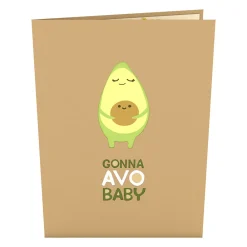 Lovepop Baby|Congratulations|Gonna Avo Baby Pop-Up Card