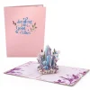 Lovepop Greeting Cards|Congratulations|Good Vibes Crystals Pop-Up Card