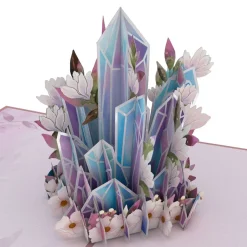 Lovepop Greeting Cards|Congratulations|Good Vibes Crystals Pop-Up Card