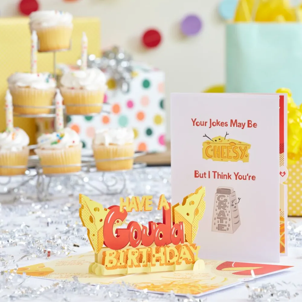Lovepop Birthday|Gouda Birthday Pop-Up Card
