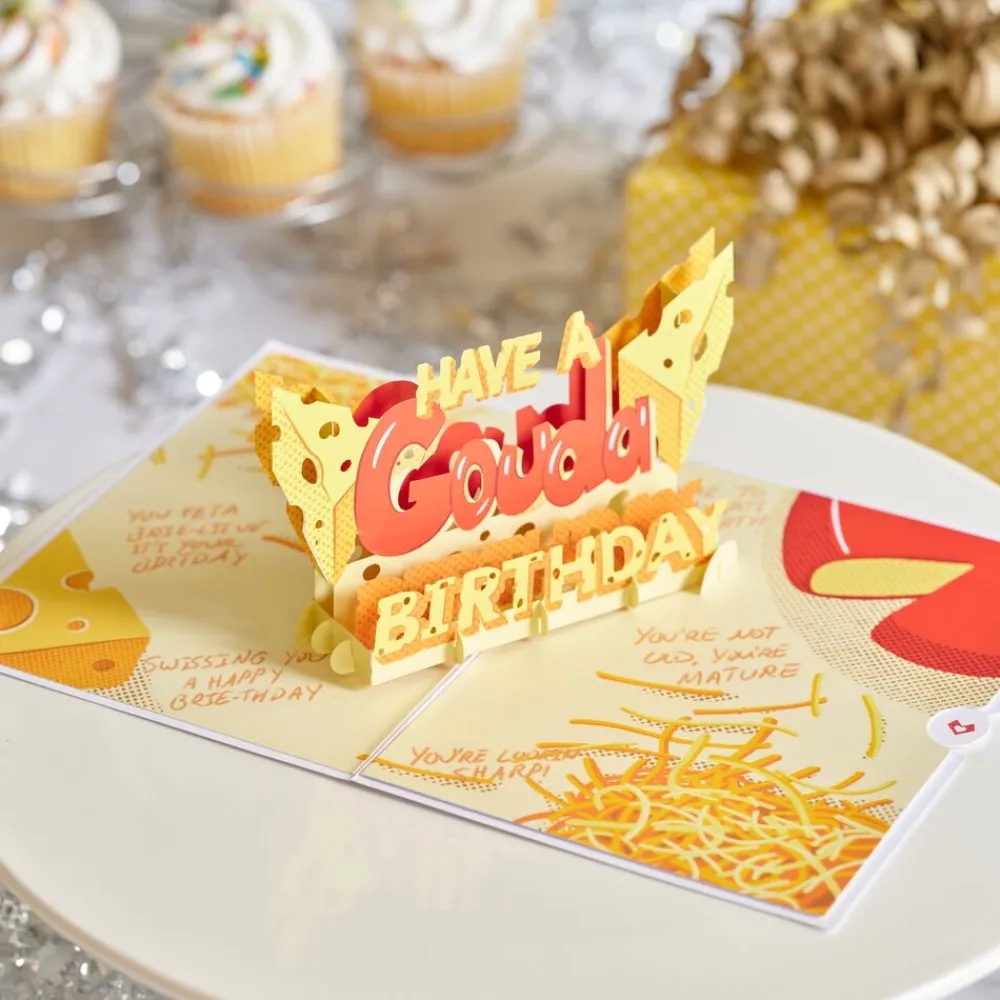Lovepop Birthday|Gouda Birthday Pop-Up Card