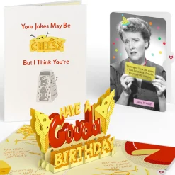 Lovepop Birthday|Gouda Birthday Pop-Up Card and Sentiment Set for Any Woman