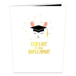 Lovepop Congratulations|Graduation|Graduation Llama Pop-Up Card