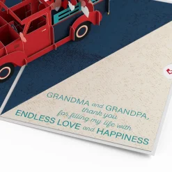 Lovepop Valentine'S Day 2/14|Grandparents' Day 9/7|Grandma and Grandpa Truckloads of Love Pop-Up Card