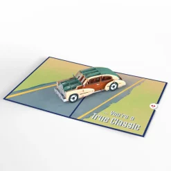 Lovepop Father'S Day 6/15|Grandparents' Day 9/7|Grandpa Classic Car Pop-Up Card