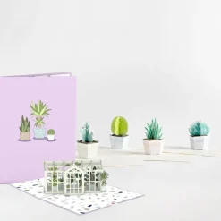 Lovepop Card & Gift Bundles|Notecards|Greenhouse Card & Notecard 4-Pack Bundle