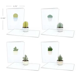 Lovepop Card & Gift Bundles|Notecards|Greenhouse Card & Notecard 4-Pack Bundle