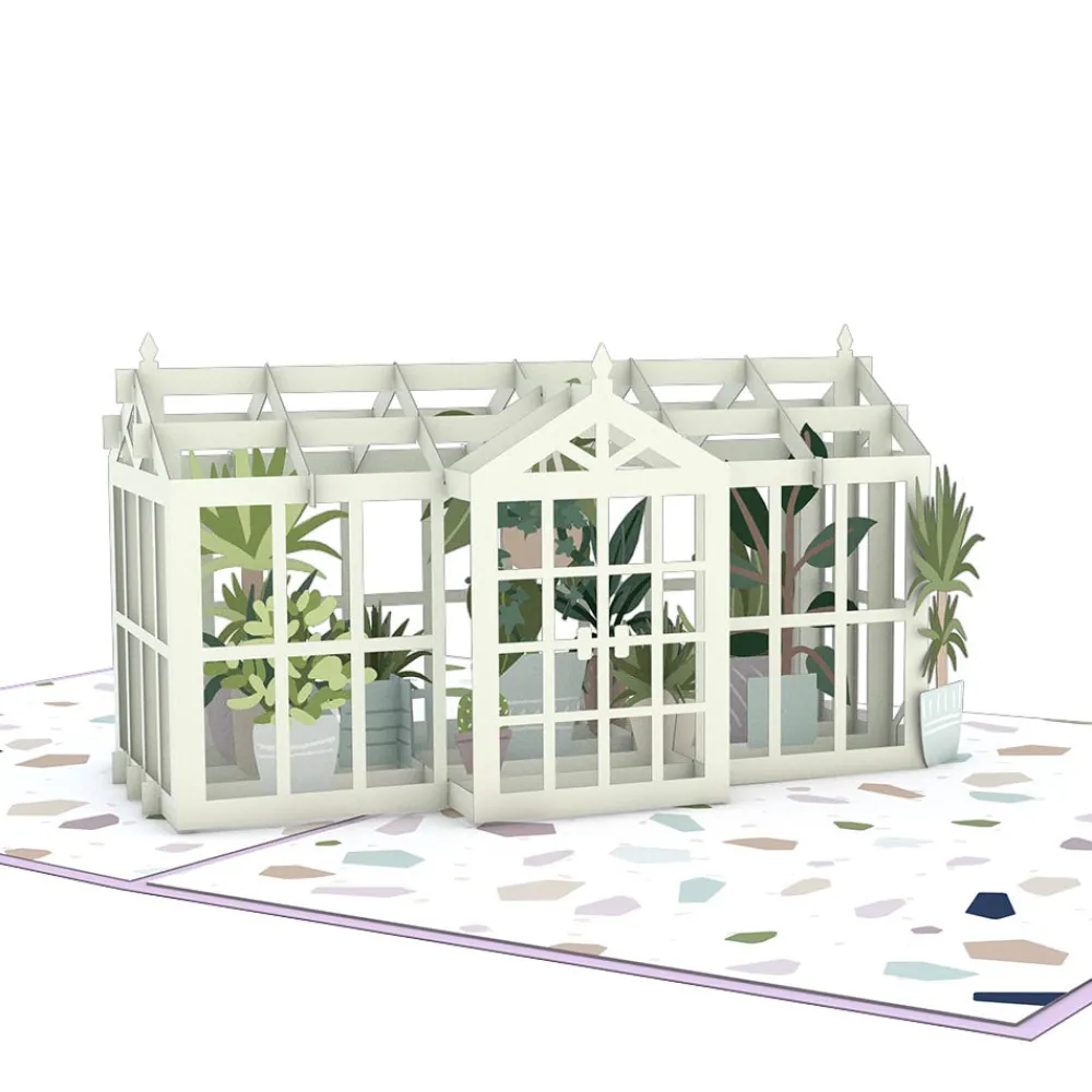 Lovepop Greeting Cards|Retirement|Greenhouse Garden Pop-Up Card