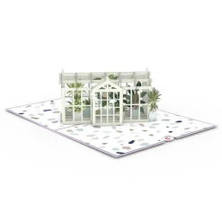 Lovepop Greeting Cards|Retirement|Greenhouse Garden Pop-Up Card