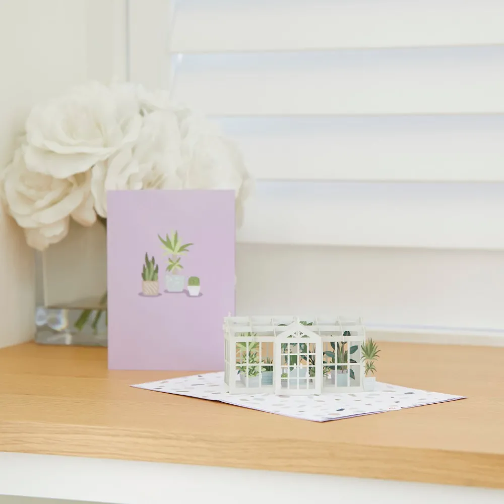 Lovepop Greeting Cards|Retirement|Greenhouse Garden Pop-Up Card