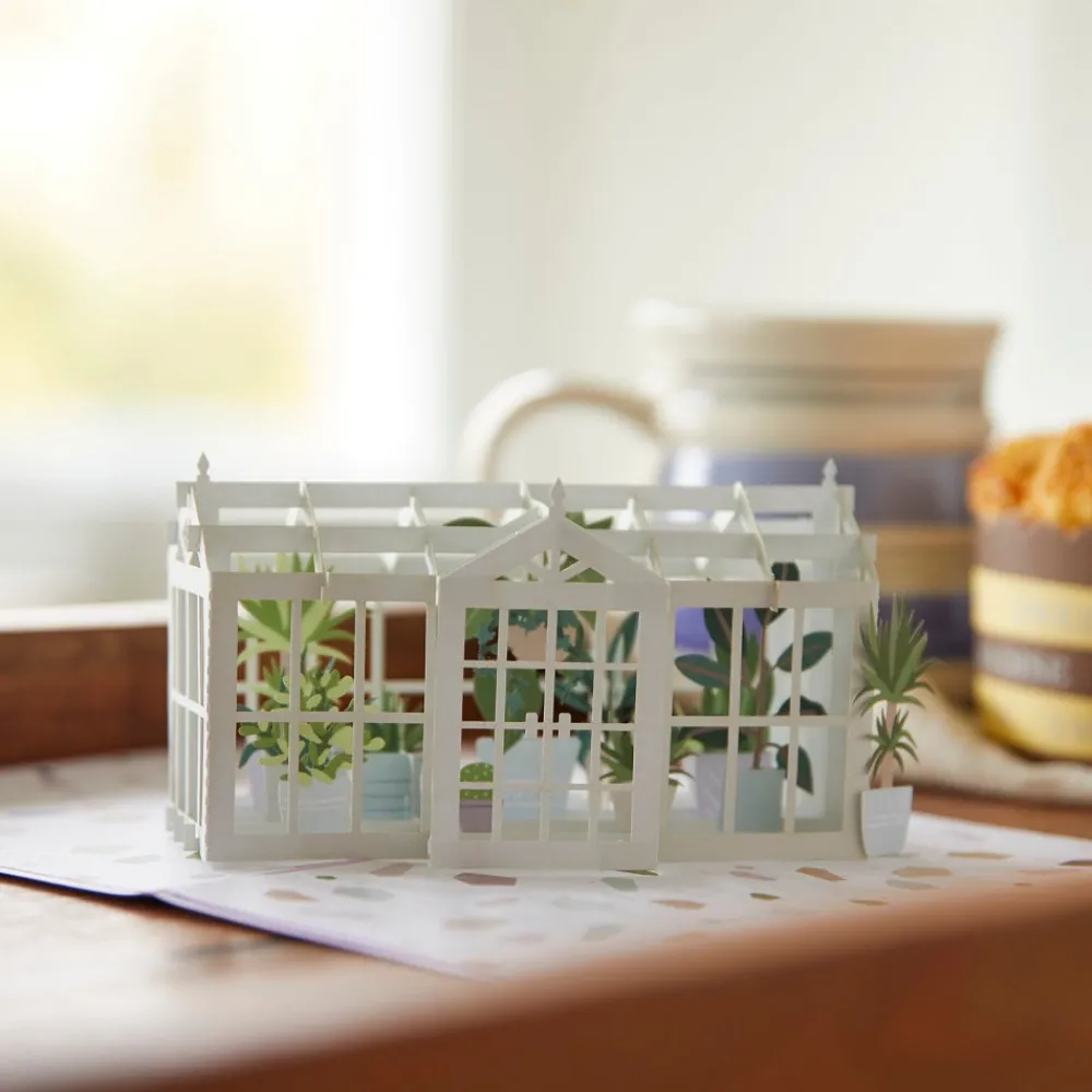 Lovepop Greeting Cards|Retirement|Greenhouse Garden Pop-Up Card