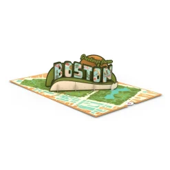 Lovepop Just Because|Greetings From Boston Pop-Up Card