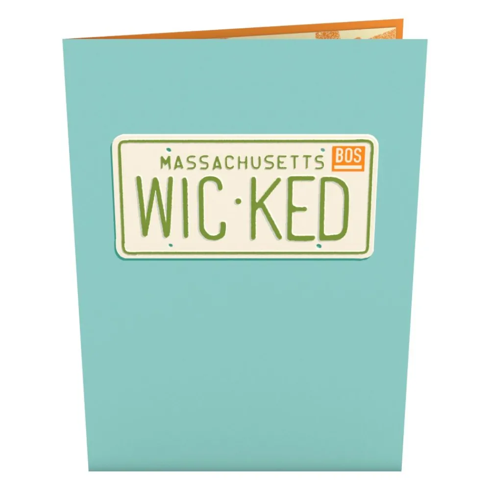 Lovepop Just Because|Greetings From Boston Pop-Up Card