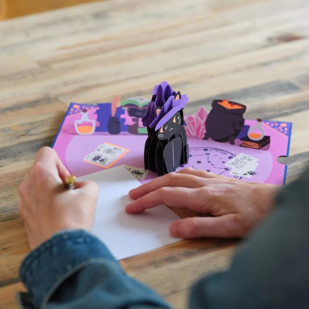Lovepop Halloween 10/31|Halloween Cat Classic Pop-Up Card